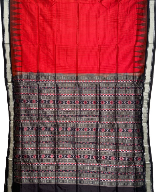 Sachipar saree Red